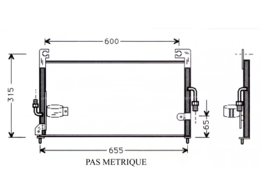 Exchanger Condenser OEM  | MR201681 | MT5118