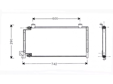 Exchanger Condenser OEM  | 83502956 | JE5011