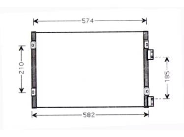 Permutador Condensador OEM  |  | 0818.2006 - 1223603 - 35384 - CR5071 - DCN06002 - DCN060020 - DCN060021 - DCN060022 - DCN060023 - DCN060024 - DCN060025 - DCN060026 - DCN060027 - DCN060028 - DCN060029