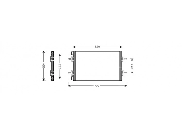 Exchanger Condenser OEM  | 6025313367 | 35634 - 53448 - 7005960 - RT5294