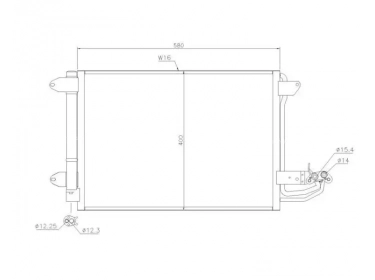 Exchanger Condenser OEM  | 1K0820411D - 1K0820411F - 1K0820411G - 1K0820411H - 1K0820411N - 1K0820411P | 35520 - 817776 - 94684 - DCN32001 - DCN320010 - DCN320011 - DCN320012 - DCN320013 - DCN320014 - DCN320015 - DCN320016 - DCN320017 - DCN320018 - DCN320019 - VW5209D