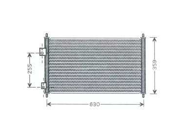 Exchanger Condenser OEM  | 80110S6DG01 | 817780 - HD5165