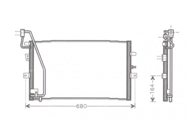 Exchanger Condenser OEM  | 5046990 - 5048350 | SB5056