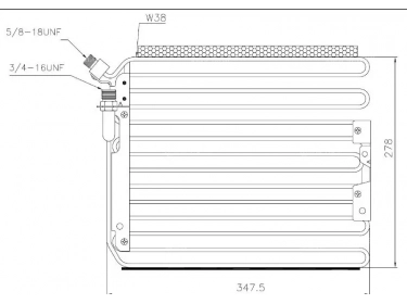 Warmtewisselaar Condensor OEM  | 96457301103 - 99357300101 - 99357301100 | 35037 - 53544 - 62-PR5042 - 8FC351300681 - AC316000S - DCN28001 - DCN280010 - DCN280011 - DCN280012 - DCN280013 - DCN280014 - DCN280015 - DCN280016 - DCN280017 - DCN280018 - DCN280019 - PR5042