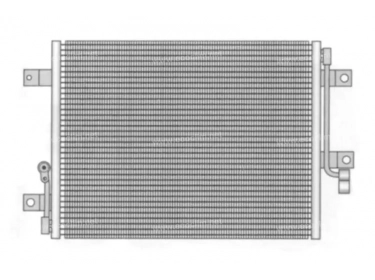 Exchanger Condenser OEM  | 46826681 | 53582 - FT5246