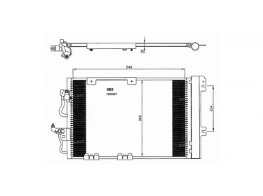 Exchanger Condenser OEM  | 1850097 | 35554 - 43145 - OL5367D