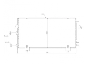 Exchanger Condenser OEM  | 8846042060 - 8846042070 - 8846042090 | 08153019 - 35381 - 8FC351302111 - TO5281D - TSP0225469