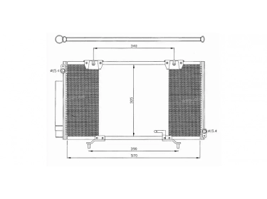 Exchanger Condenser OEM  | 8845005020 | 35372 - 8FC351038731 - AC260000S - TO5250D - TSP0225467