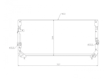 Exchanger Condenser OEM  | 8846060160 | 35423 - 53493 - TSP0225388