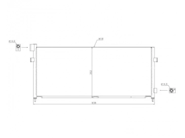 Exchanger Condenser OEM  | 20515134 - 20838905 - 21086309 - 3980841 | 35314 - 8FC351300571 - 94582 - AC306000S - VL5025