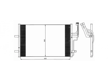 Exchanger Condenser OEM  | BP8F61480 | 35507 - MZ5186