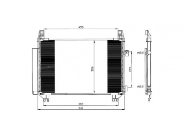 Exchanger Condenser OEM  | 884600D060 | 35654 - 8FC351307671 - DCN50107 - DCN501070 - DCN501071 - DCN501072 - DCN501073 - DCN501074 - DCN501075 - DCN501076 - DCN501077 - DCN501078 - DCN501079 - TOA5407D - TSP0225626