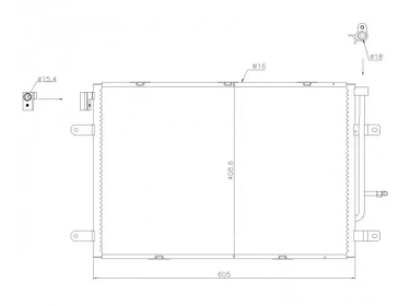 Exchanger Condenser OEM  | 8E0260403J - 8E0260403M | 35841 - 818190 - 8FC351304751 - 940139 - AC508000P - AI5239 - DCN02004 - DCN020040 - DCN020041 - DCN020042 - DCN020043 - DCN020044 - DCN020045 - DCN020046 - DCN020047 - DCN020048 - DCN020049 - TSP0225511