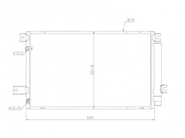 Exchanger Condenser OEM  | 8845005170 | 35628 - 8FC351307681 - 940022 - TO5409D - TSP0225658