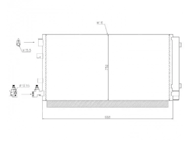 Exchanger Condenser OEM  | 921000005R - 921100001R | 0809.3066 - 35932 - 8FC351310541 - 940195 - AC630000P - RT5449D