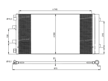 Exchanger Condenser OEM  |  | 0809.3072 - 35972 - 814179 - AC 776 000S - AC776000S - DCN23037 - DCN230370 - DCN230371 - DCN230372 - DCN230373 - DCN230374 - DCN230375 - DCN230376 - DCN230377 - DCN230378 - DCN230379 - RTA5475D