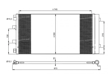 Exchanger Condenser OEM  | 2765000Q1A - 4419449 - 921005824R - 921007845R | 0809.3072 - 35972 - 814179 - AC 776 000S - AC776000S - DCN23037 - DCN230370 - DCN230371 - DCN230372 - DCN230373 - DCN230374 - DCN230375 - DCN230376 - DCN230377 - DCN230378 - DCN230379 - RTA5475D