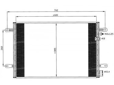 Wärmetausche Kondensator OEM  | 4F0260403E - 4F0260403P | 35605 - 8880400320 - AI5237 - DCN02017 - DCN020170 - DCN020171 - DCN020172 - DCN020173 - DCN020174 - DCN020175 - DCN020176 - DCN020177 - DCN020178 - DCN020179