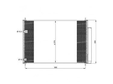 Wärmetausche Kondensator OEM  | 8845002280 | 35839