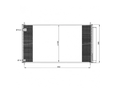 Wärmetausche Kondensator OEM  | 8845002410 | 35838 - TO5406D