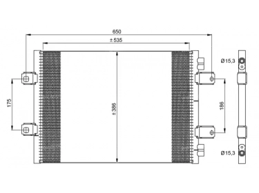 Exchanger Condenser OEM  | 5010514383 - 5010580664 - 7420867662 - 7482225454 | 0809.3054 - 35909 - RT5406