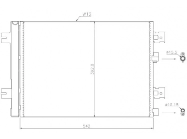 Exchanger Condenser OEM  | 8200741257 - 921007794R | 0809.3060 - 35947 - 814077 - 8880400532 - 940262 - RT5467D