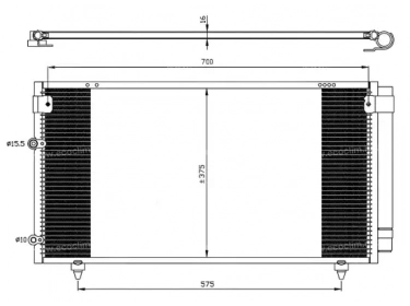 Exchanger Condenser OEM  | 8846044440 | 35518 - 8880400281 - 8FC351310171 - AC606000S - DCN50042 - DCN500420 - DCN500421 - DCN500422 - DCN500423 - DCN500424 - DCN500425 - DCN500426 - DCN500427 - DCN500428 - DCN500429 - TO5383D