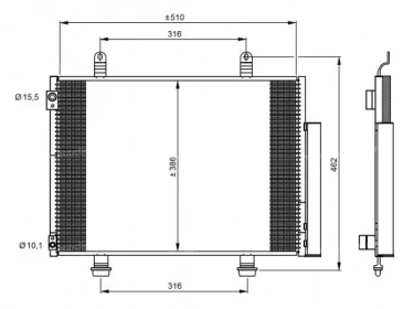 Serpentin Condensador OEM  | 9531071L00 | 0814.2017 - 35944 - 8880400541 - 940356 - DCN47007 - DCN470070 - DCN470071 - DCN470072 - DCN470073 - DCN470074 - DCN470075 - DCN470076 - DCN470077 - DCN470078 - DCN470079 - SZ5133D