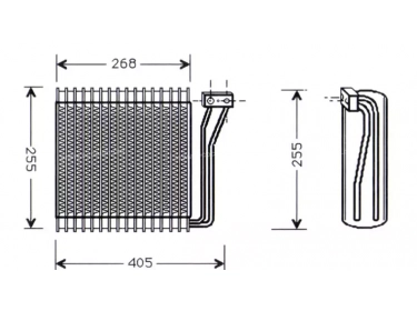 Exchanger Evaporator  | 4797131 | 54611 - CRV041