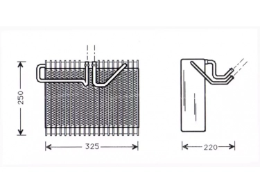 Warmtewisselaar Verdamper  | 4734127 - 4882355 |