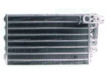 Exchanger Evaporator  | 6444A2 | 125PE70004 - 817079 - EV07002