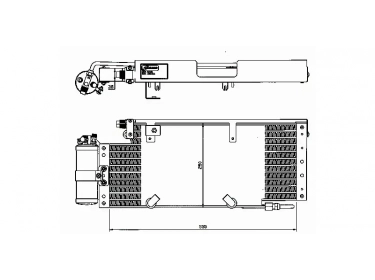 Echangeur Condenseur OEM  | 1342025 - 1356366 | 35450 - DF5043D