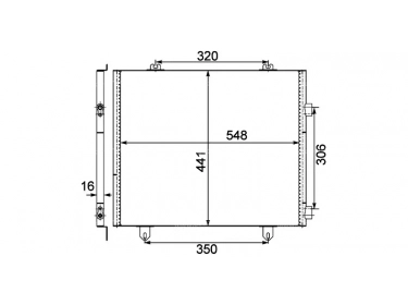 Permutador Condensador OEM  | 5010382644 | 0809.3040 - 35747 - 817379 - 8FC351303511 - DCN23025 - DCN230250 - DCN230251 - DCN230252 - DCN230253 - DCN230254 - DCN230255 - DCN230256 - DCN230257 - DCN230258 - DCN230259 - RTA5349