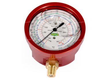A/C service station Spare parts for filling stations Manometer MANOMETRE BAIN D'HUILE HP R12 |  |
