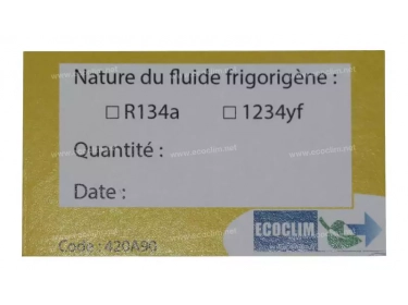 Consumívei Acessório Consumíveis ETIQUETTE NATURE FLUIDE |  |