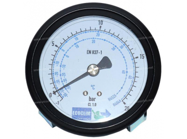 A/C service station Spare parts for filling stations Manometer BP 80MM -1/15B R404A R452A |  |