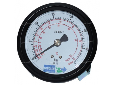 A/C service station Spare parts for filling stations Manometer HP 80MM -1/30B R404A R452A |  |