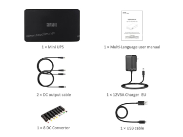 elektrisches Bauelement Batterie Mini UPS BATTERIE SHANQIU UPS FX 5-12 | FX 5-12 - FX5-12 - UPS FX 5-12 |