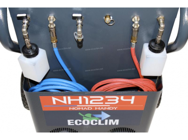 A/C service station Recovery recycling and charging SNDC ECOCLIM STATION NOMAD Handy NH1234 |  |