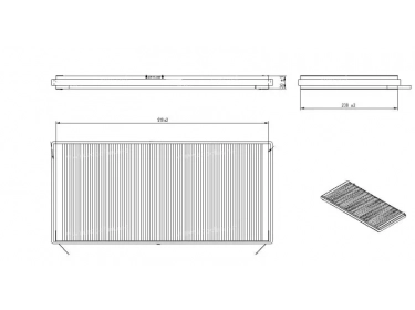 Diffusion d'air Filtre pollen Filtre habitacle FILTRE CHARBON ACTIF - COMBINE | 64318409044 - JM0000010 | 698776 - MC649 - TSP0325161