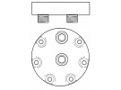 Compresseur Sanden Fixe R134a SD7H15 TYPE : SD7H15 | 001103234 - 3550921M91 - 6005016248 - 85817170 - 87556183 - A7010647 | 1012-51213 - 7851 - 7851E - 7851F - 78569 - C8807206A - CP002-1 - CP00533 - S7851 - U7851