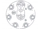 Compresseur Sanden Fixe R134a SD7H15 TYPE : SD7H15 |  | 7912 - 7912E - 7912F - S7912 - U7912