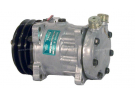 Compresseur Sanden Fixe R134a SD7H15 TYPE : SD7H15 | 47132887 | 017049 - 8177 - 8177E - 8177F - CP071 - S8177 - U8177