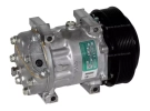 Compresseur Sanden Fixe R134a SD7H15 TYPE : SD7H15 R134a | 372-9360 - 3729360 - 461-2805 - 4612805 | 1012-76002 - 509-6498 - 6173 - 6173E - 6173F - S6173 - U6173