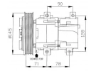Compresseur Visteon Compresseur complet COMPRESSEUR FORD TRANSIT | 1108744 | 20-10919 - 40440009.1