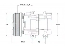 Compresseur Visteon Compresseur complet TYPE : FS10 | 1S7H19D629EA | 20-11556 - 68226 - CP09017