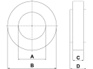 Compressor Compressor spare parts Bearing POUR COMPRESSEUR DELPHI |  | 23-30102 - 25203