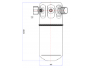 Filtre déshydrateur Déshydrateur OEM  SANS PRISE DE PRESSION | 4A0820193C | 1211451