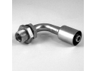 Raccord A sertir acier flexible standard 90° MALE ORING PASSE CLOISON |  | RAC0306