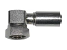Koppeling Stalen krimpfitting - gereduceerde dia. 90° FEMELLE ORING 1'' COURT |  |
